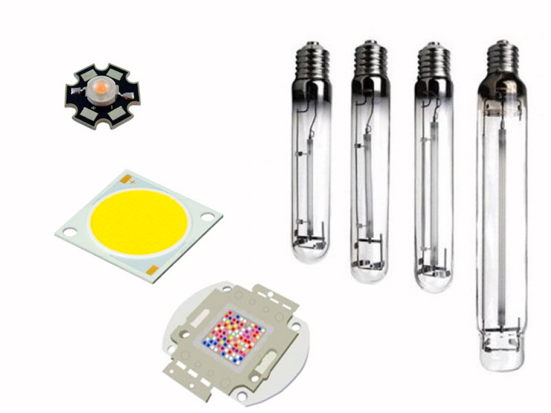 LED и ДНаТ для выращивания сативы LED и ДНаТ для освещения сативы